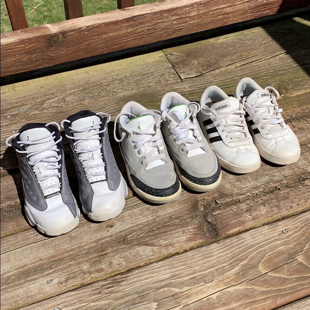 Boy’s Jordan + Adidas Shoe Bundle